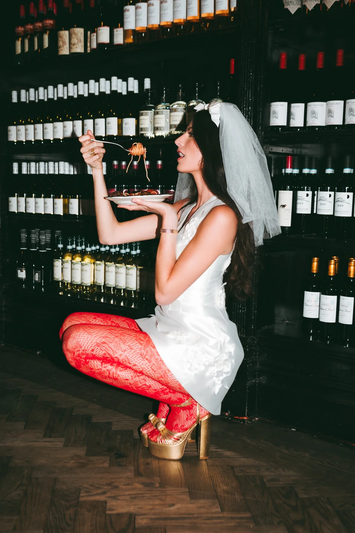 By Watters Little White Dress Fiore 30302 - Image 5