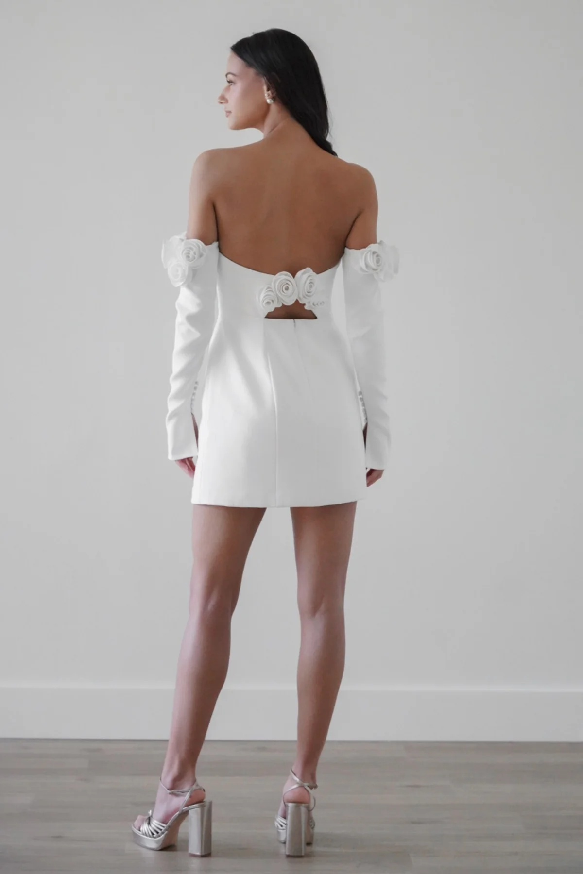 By Watters Little White Dress Marta 37312 - Image 2