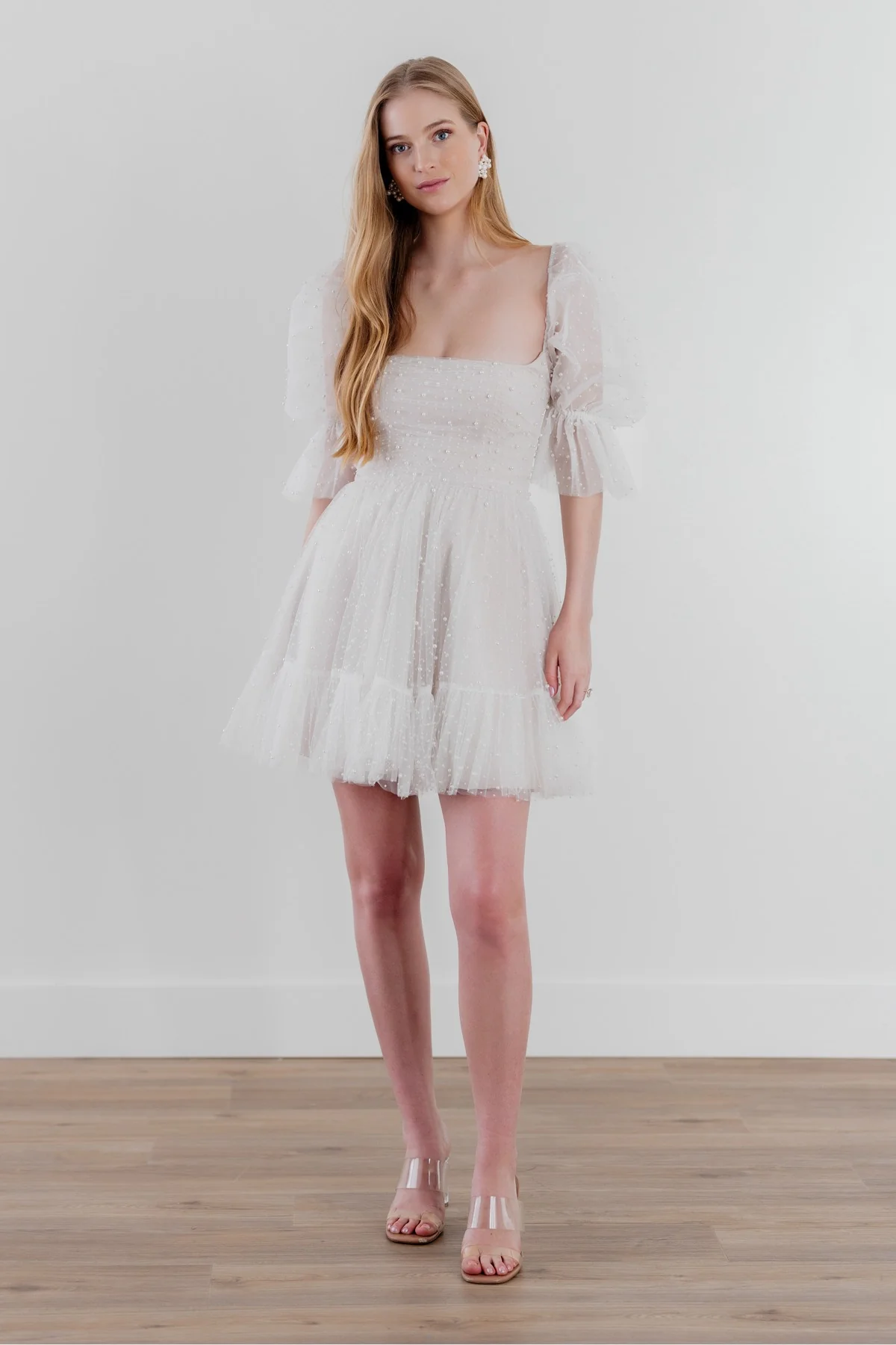 By Watters Little White Dress Macaron 35302 - Image 2