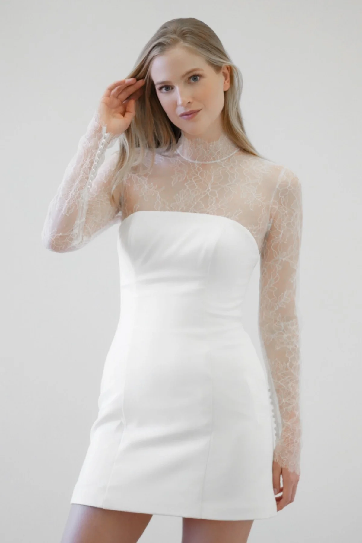 Watters Dress Style Sencha Lace Bodysuit 37112 - Image 5