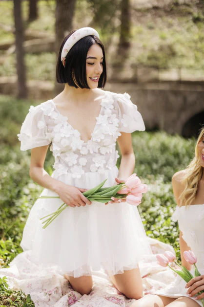 By Watters Little White Dress Tulip 39702 - Image 4